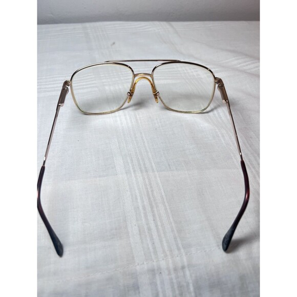 MARCHON JONATHAN 140 Brown Mens Aviator Eyeglasses 56-16-140 Italy Frames Only - Picture 9 of 10